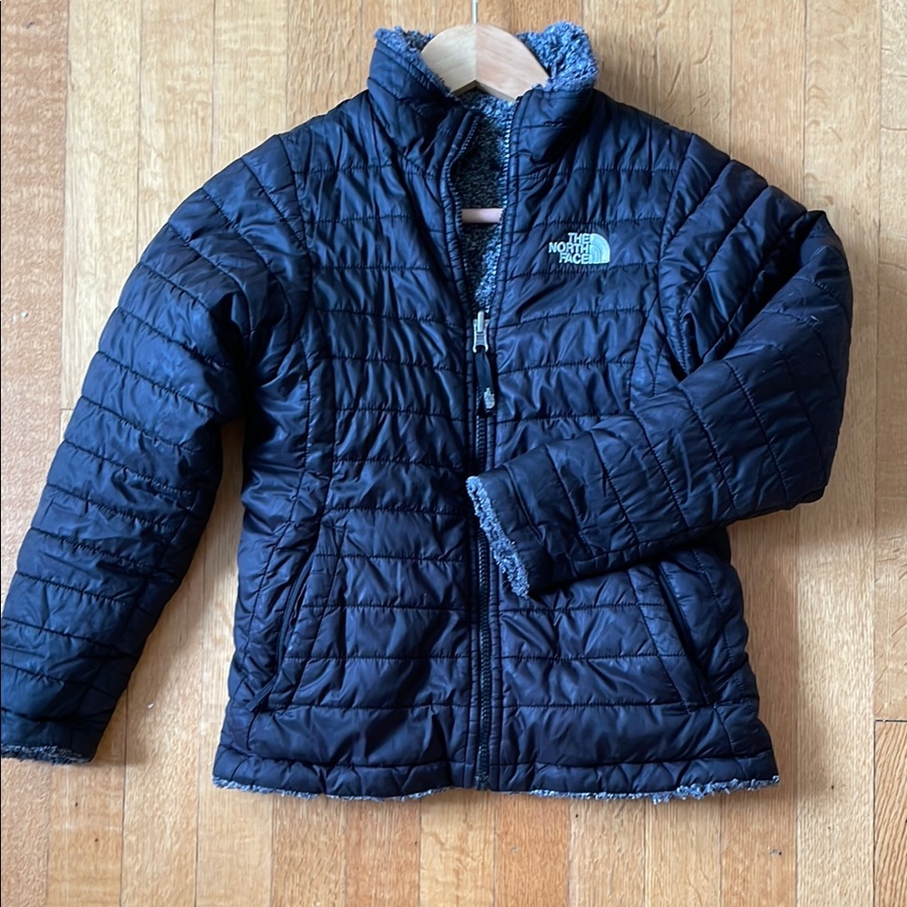 Girls reversible Northface winter jacket